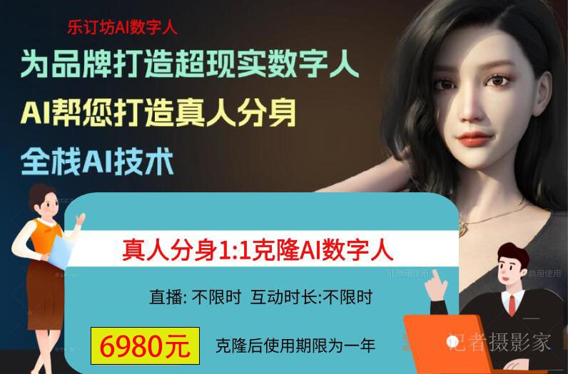 乐订坊数字人视频直播AI系统操作手册
